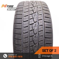 Pair of 2 Take Off 245/40ZR20  99Y  Continental  ControlContact Sport SRS Plus