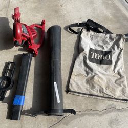Toro blower / vacuum