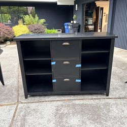 Solid Wood File Cabinet/Shelving unit