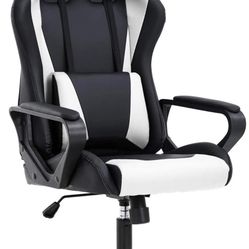BestOffice High-Back Gaming Chair PC Office Chair Computer Racing Chair PU Desk