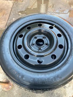 SPARE RIM & TIRE