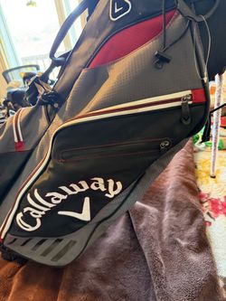 Calloway new bag with stands & double shoulder straps