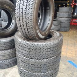 SET OF MICHELIN LTX ALL TERRAIN LT275/70R18