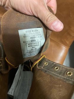 Thorogood boots size 10 steel toe