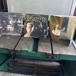 Vinyl Records Led Zeppelin The Doors Styx Rock And Roll