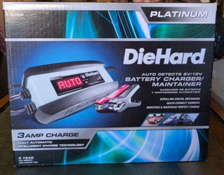 DieHard Platinum 3 Amp Battery Charger and Maintainer