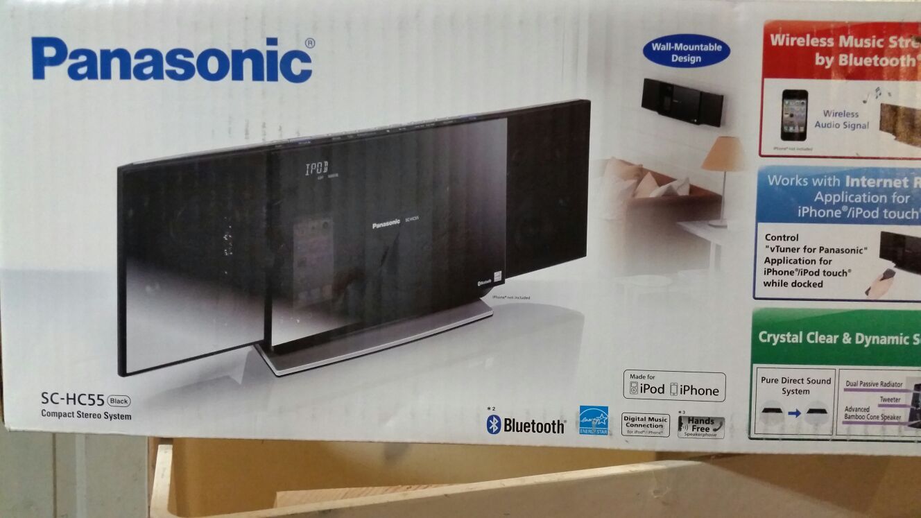 Panasonic SC-HC55 bluetooth radio