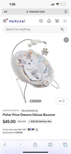 Baby bouncer and swing