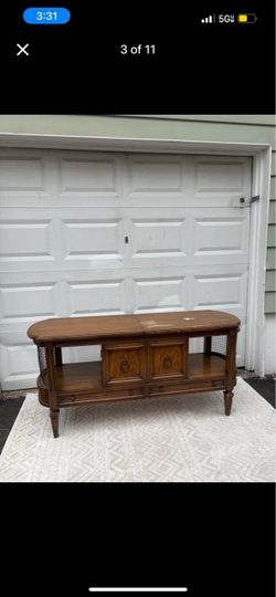Vintage Wood Flip - Top Server