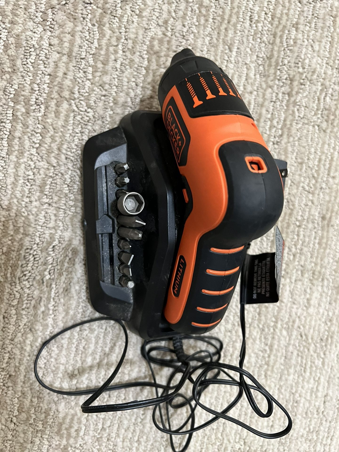 BLACK & DECKER AS36LN 3.6V Lithium-ion Cordless Screwdriver
