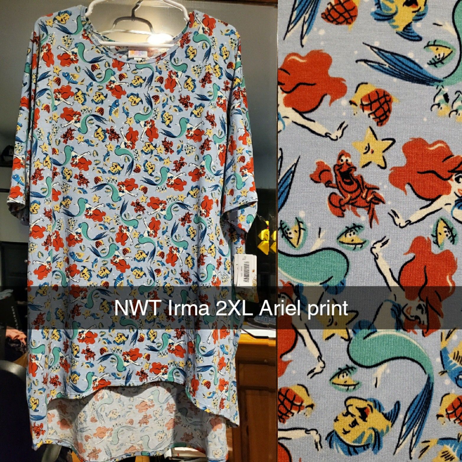 Lularoe ariel print NEW 2XL