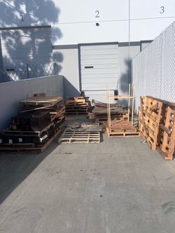 Free pallet and misc wood pickup
