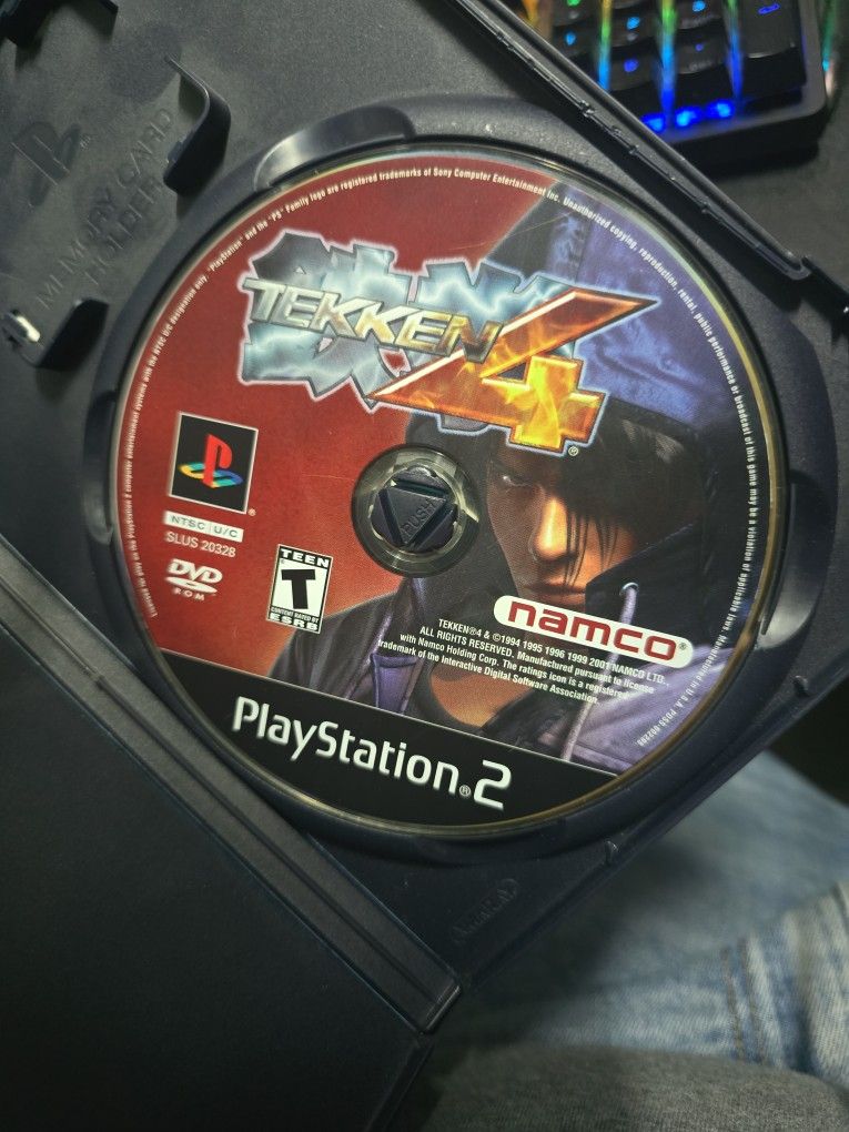 Tekken 4 Ps2 Playstation 2