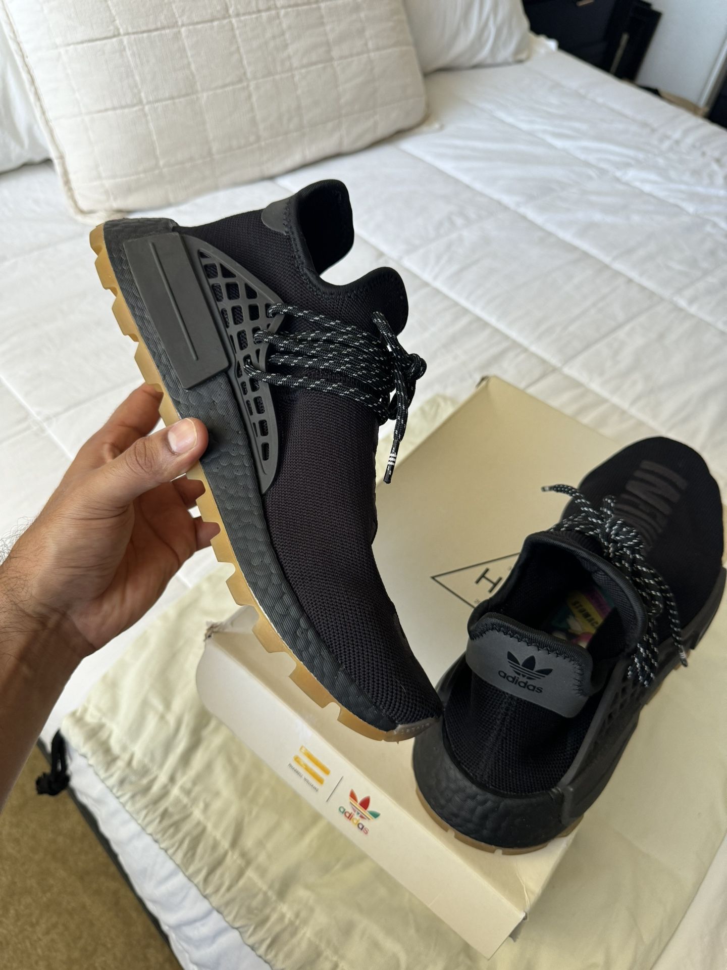adidas gazelle silver green womens Adidas NMD x Pharrell Williams Human Race Trail China Pack Youth Green –  CRUIZER main image 0