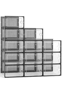 Large Shoe Organizers Storage Boxes for Closet(brand new)