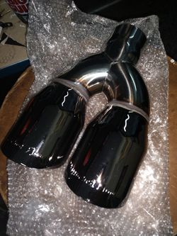 Wicked Flo black chrome tips