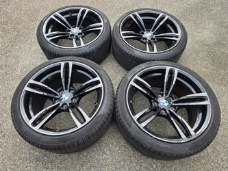 Wheels OEM BMW M3 M4 And Tires - Staggered Set Up 