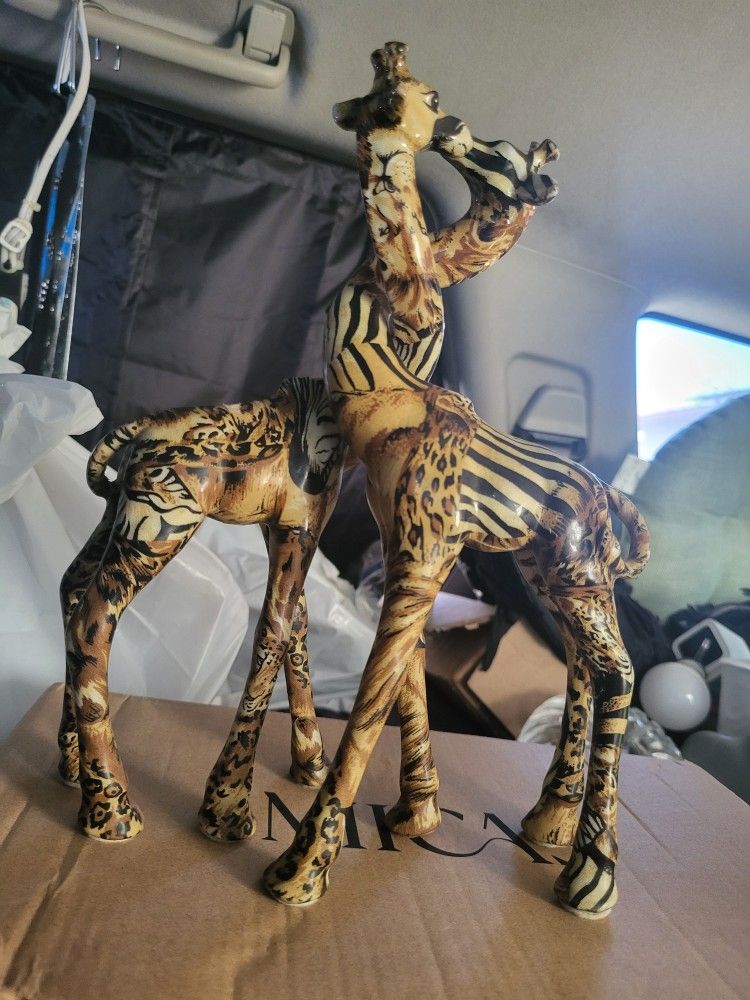 Vintage Giraffe Figurines