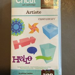 Cricut Cartridges (2 @ $10 Each) See List Below