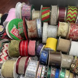 Lots of ribbons 