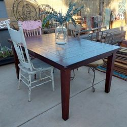 Solid Wood Kitchen Dining Room Table - $65