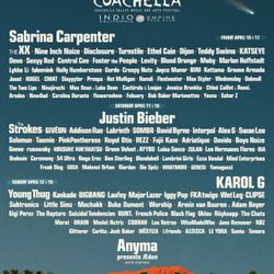 2 Wristbands with Shuttle Pass For Coachella Weekend 1