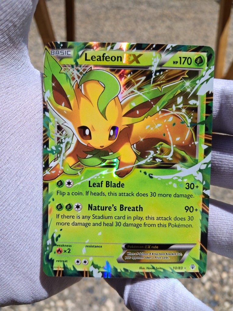Pokemon Leafeon Ex