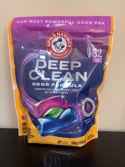 Arm & Hammer Deep Clean Pods 32 Paks 1.41 LB
