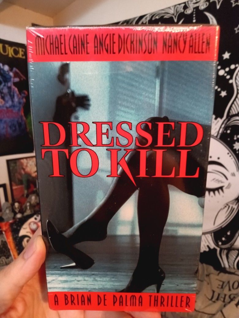 Dressed To Kill VHS 
