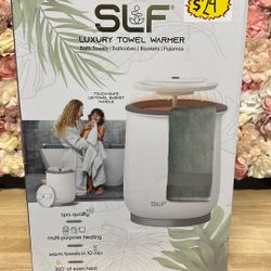 20L WHITE AC POWERED BUCKET TOWEL WARMER TW100