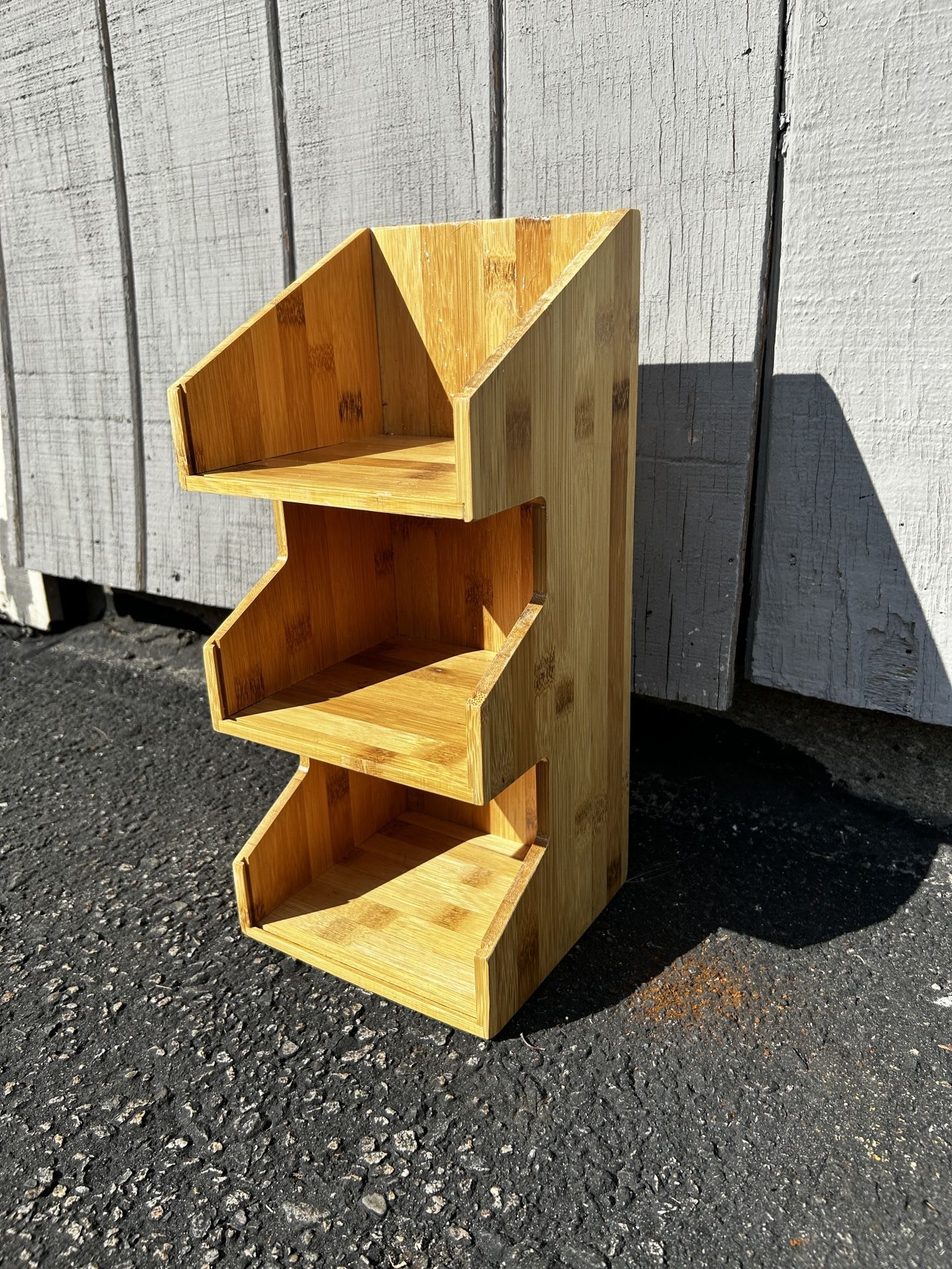 Wood Bamboo Organizer
