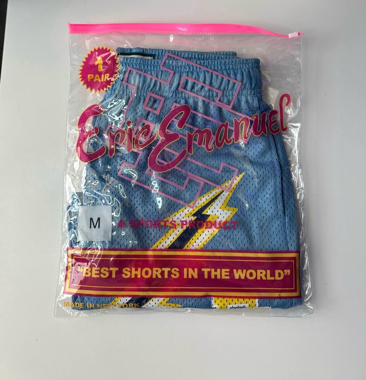 Blue (Carolina Bolt) Eric Emanuel Shorts