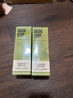 Green Soap Cleanse & Soothe 500ml – 2 Pack