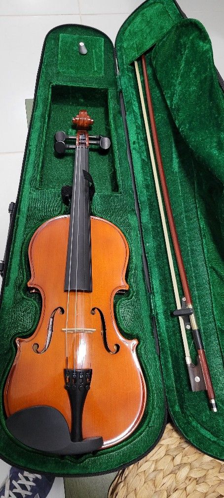 DiPalo Beginner Violin With Case And Bow 