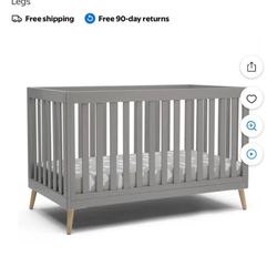 delta crib 4-1 toddler rail included (brand new)