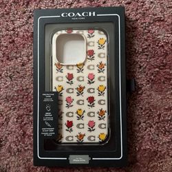 coach iphone 14 pro case 