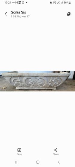 Elongated Planter