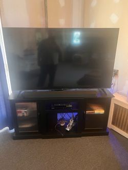 65 inch TV with entertainment stand