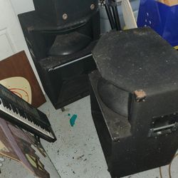 Pair Of Peavey 1522HC  Speakers