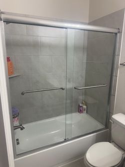Bathroom instalations, sliders and panels