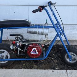 Blue Azusa Mini Bike