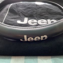 Jeep Seat Covers/ Steering Wheel Cover 
