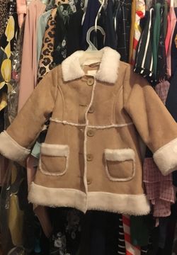 Toddler Girl 2T Faux Coat