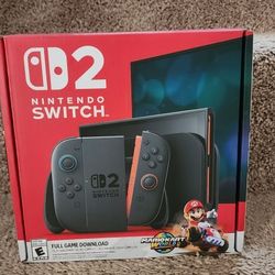 Nintendo switch 2 bundle Mario Kart world, no trades please