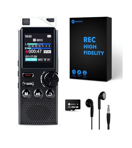 Digital Voice Recorder 264GB 18000 Hours