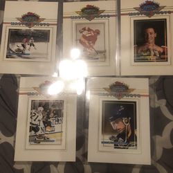 Set Of 5 Stadium Club Master Photos