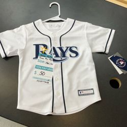 Rays Jersey Size Kids 5/6