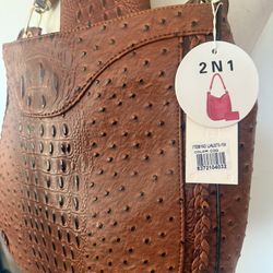 Purse - 2 N 1 - Cognac 