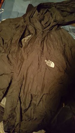 North face hyvent waterproof jacket