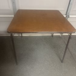 Folding Card Table